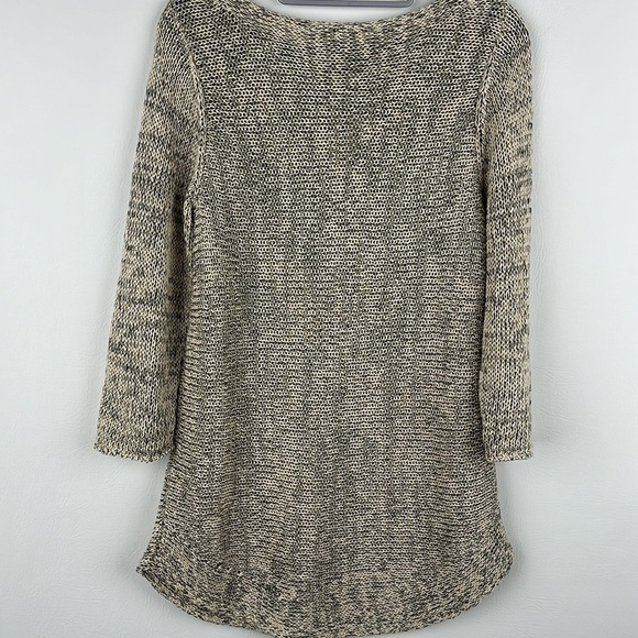 Eileen Fisher Loose Knit Long Pull Over Sweater - Picture 5 of 9